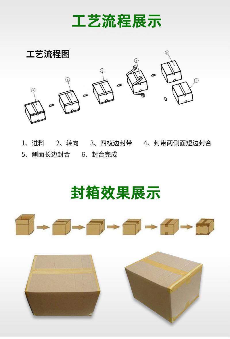 L型封箱机与四角边工字型封箱机 全自动数控封箱技术的创新应用